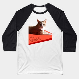 Miss maddy cat Baseball T-Shirt